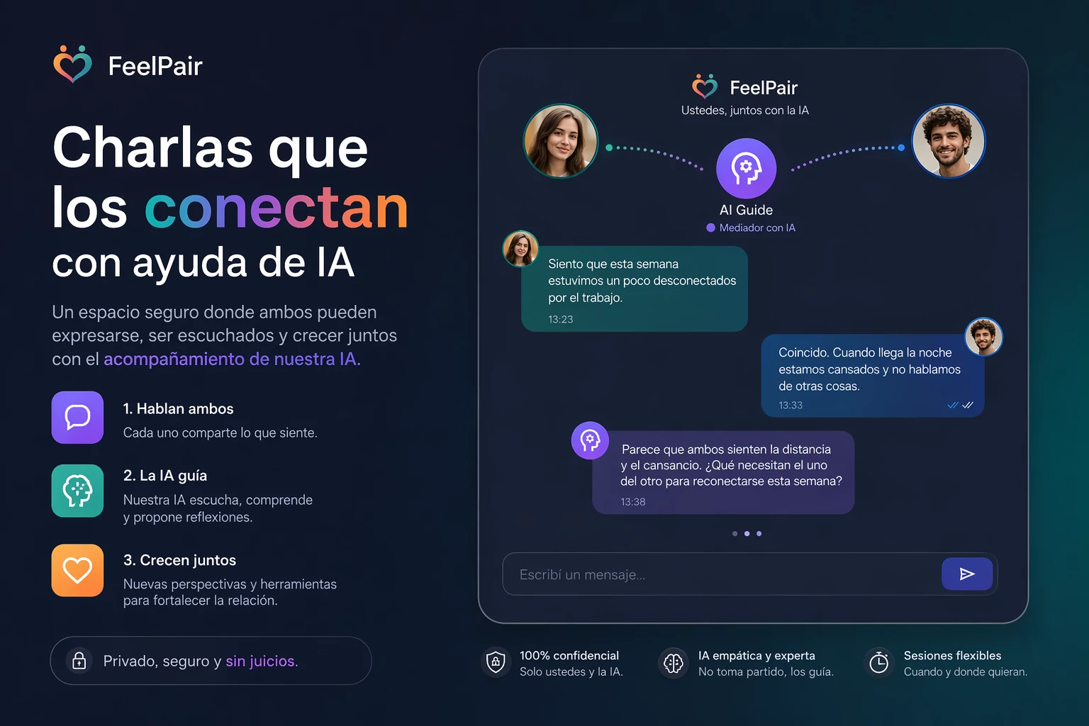 FeelPair - App de comunicación para parejas con IA