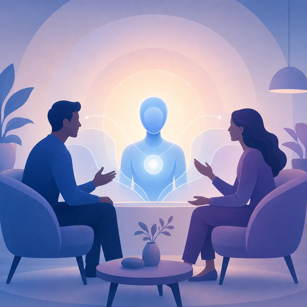 An AI couples mediator that helps both sides feel heard - Because difficult conversations need shared context, not separate advice