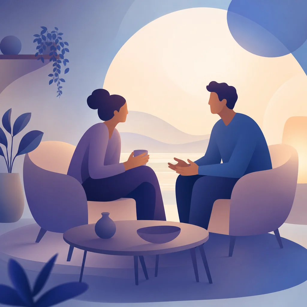 Cuando la terapia de pareja no está al alcance, empezá por una conversación más clara - Apoyo de comunicación con IA que ambos pueden usar ahora mismo