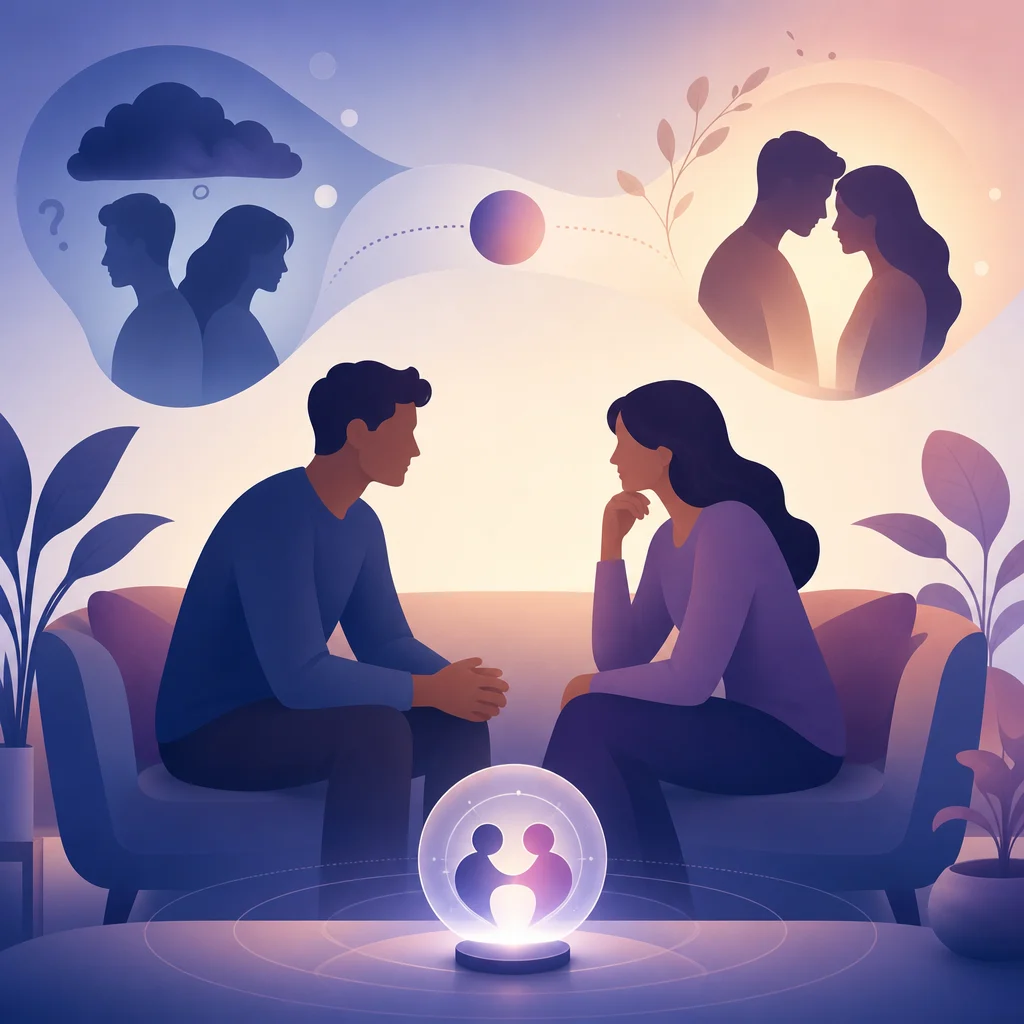 Dúvidas sobre o amor dele(a)? Vamos descobrir o porquê. - A clareza é melhor do que a dúvida constante.