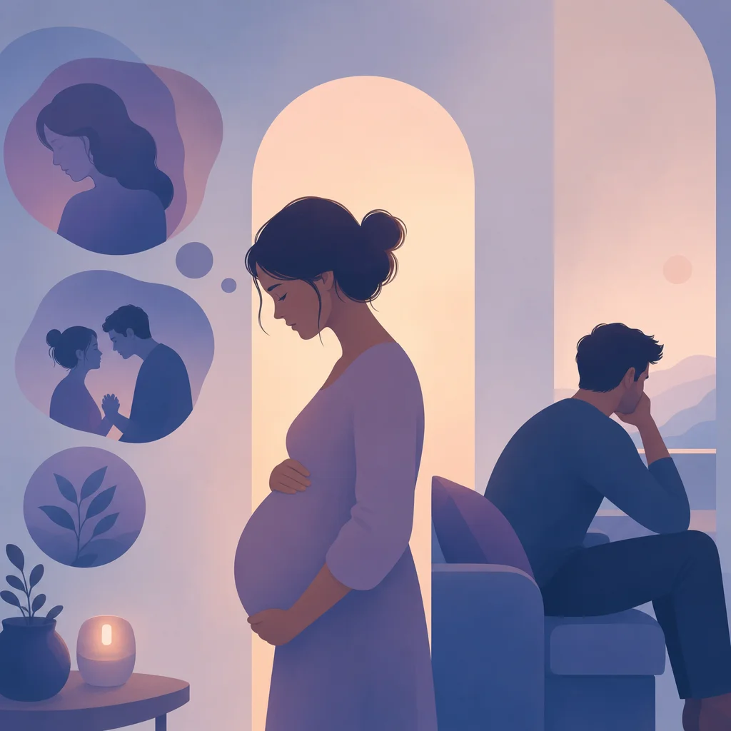 Estoy embarazada y mi pareja es indiferente